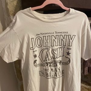 Johnny Cash Shirt / Distressed Cowboy Vibe